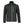 Mobile Warming black softshell jacket with blue front zipper and chest pocket