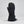 Black Gordini winter mitten with adjustable wrist strap and logo