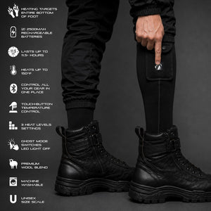 ActionHeat Pro Series+ Bluetooth Wool Heated Socks