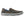 Koolaburra by UGG grey canvas slip on shoe with blue stitching and patterned interior