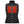 Mobile Warming black heated vest with glowing red heating elements on chest