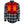 Red and black plaid flannel shirt with glowing orange heating elements on the chest