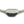 Top view of a sage green headlamp with a power button and lock icon