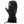 Swany black winter mitten with zippered pocket and adjustable wrist strap
