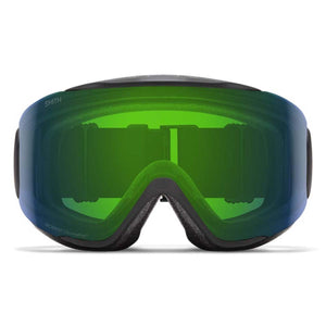 Smith Optics Moment ChromaPop snow goggles with green mirrored lens