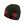 Glovii black ribbed knit beanie with visible orange heating elements