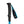 Black Diamond trekking pole handle with black foam grip and blue adjustable wrist strap