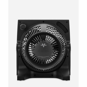 Vornado 673T black air circulator fan with circular grille and top control knob