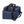AO Coolers navy blue soft sided cooler bag with black handles and shoulder strap