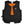 Ergodyne Chill Its 6255 black cooling vest with orange mesh interior
