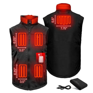 ActionHeat Pro Series+ Bluetooth Men's Softshell Heated Vest