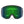 Smith Proxy snow goggles with green ChromaPop lens and black frame