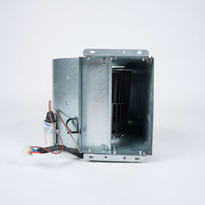 Portacool metal centrifugal blower fan assembly with attached capacitor and wiring