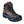 Snowline traction spikes attached to a brown and black hiking boot