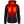 Gerbing women's heated hoodie with glowing orange heating elements on chest and neck