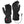 Gerbing black heated gloves with power cable and wrist strap