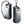 Two Ocoopa rechargeable hand warmers with black and grey casing and water droplets on surface