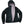 Volt Heat black hooded jacket with internal quilted lining and battery pack