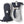 Hestra navy and grey insulated winter mittens with adjustable wrist straps