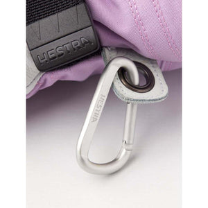 Hestra glove carabiner attachment point