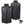 ActionHeat black quilted heated vest with battery pack and charging cable