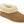 Acorn tan suede slipper with cream shearling cuff