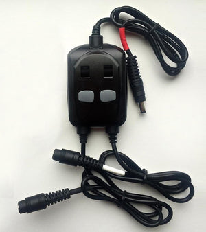 California Heat dual zone portable temperature controller with power cables