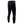 Back view of black Gobi Heat thermal pants with elastic waistband