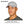 Man wearing a light grey Mission cooling baseball cap