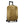 Tan Thule carry on luggage with four wheels and an extendable handle