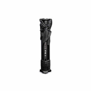 Hillsound BTR stool in a folded position with a black fabric seat cover