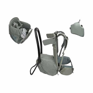 Thule child carrier backpack with detachable components displayed on white background