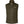 FjallRaven olive green fleece vest with a chest pocket and full zip closure