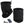 ActionHeat black fleece neck gaiter with power bank and USB charging cable
