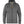 FjallRaven grey knit zip up hoodie with drawstring hood and side pockets