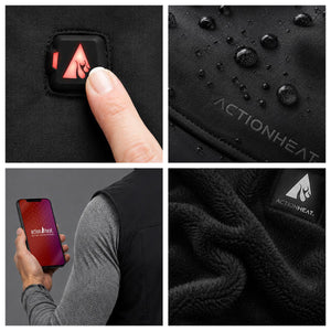 ActionHeat Pro Series+ Bluetooth Men's Softshell Heated Vest