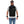 Man wearing a black Ergodyne cooling vest over a grey t-shirt