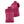 Fieldsheer women's burgundy quilted heated vest shown from front and back views