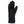 Mobile Warming black glove with textured palm grip and ribbed cuff