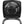 Vornado black personal air circulator fan with a square frame and transparent base