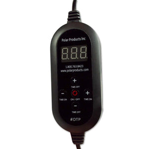 Polar Products Inc digital controller with time settings and power button