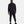 Man wearing Under Armour black hooded windbreaker and matching track pants