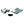 NOCS Provisions green binoculars with a carrying pouch, cleaning cloth, and black neck strap