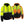 NexGen high visibility heated zip up hoodie with reflective strips