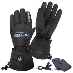 ActionHeat Seattle Seahawks 5V Battery Heated Gloves