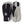 Hestra black and grey Gore-Tex Infinium split finger mittens