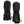 ActionHeat black battery heated mittens with battery pack inserted