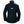 Back view of a navy Helly Hansen jacket with white logo on the collar and back