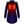 ActionHeat purple hooded heated parka with glowing chest heating elements