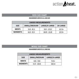 Open Box ActionHeat 5V Classic Heated Socks